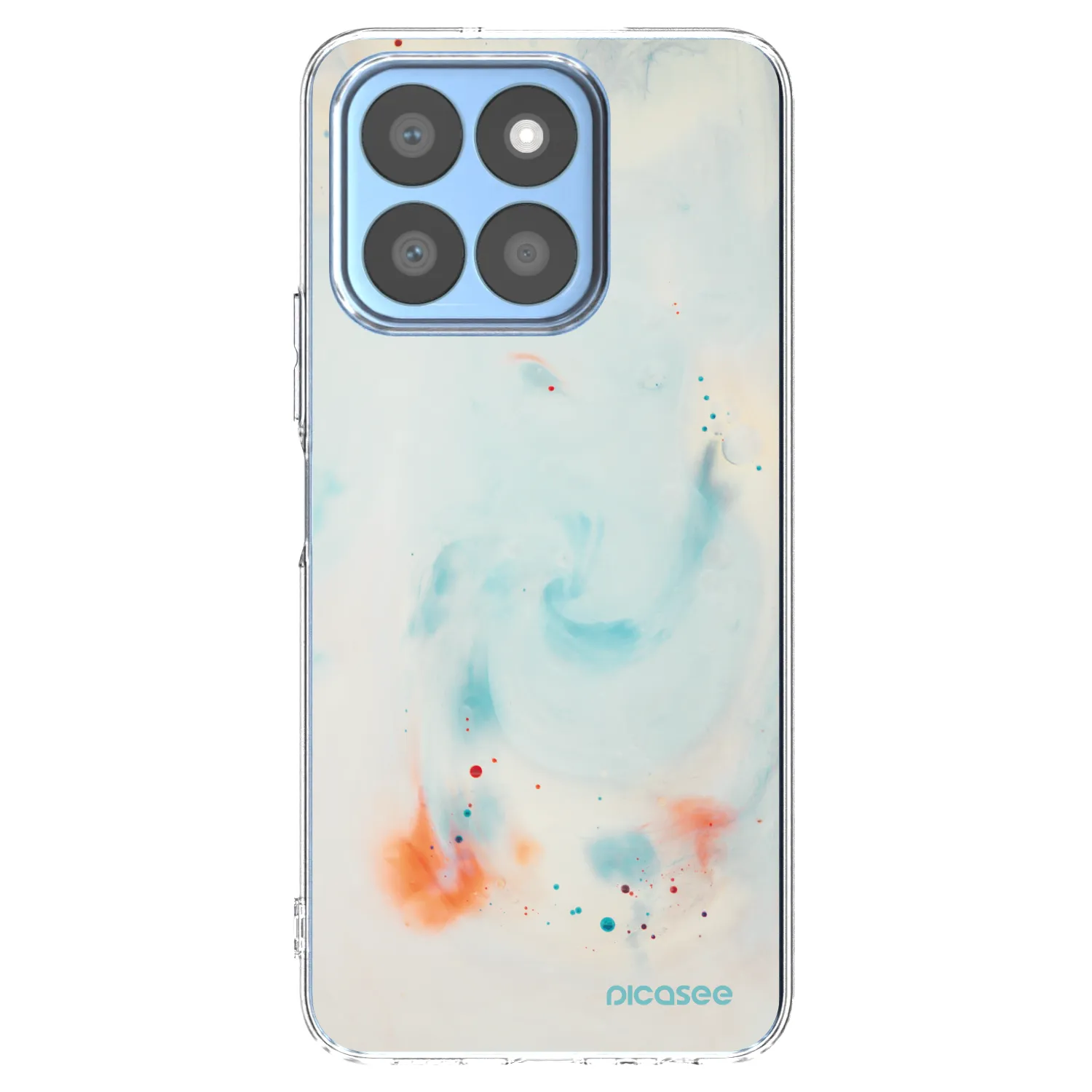 Picasee silikonski prozorni ovitek za Honor X8c - Splash