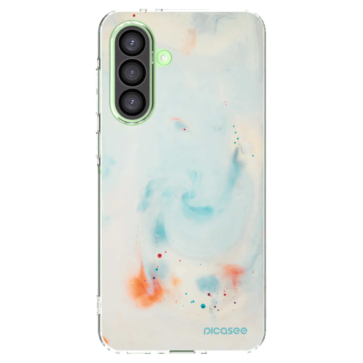 Picasee silikonski prozorni ovitek za Samsung Galaxy A26 5G A266B - Splash