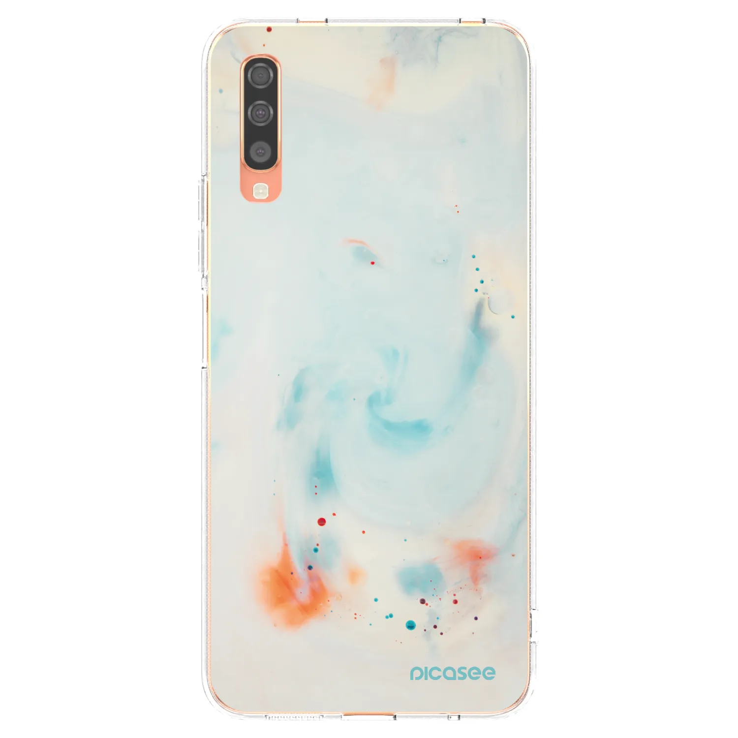Picasee silikonski prozorni ovitek za Samsung Galaxy A70 A705F - Splash