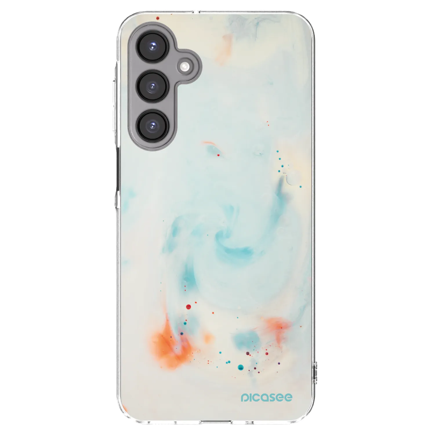Picasee silikonski prozorni ovitek za Samsung Galaxy A16 4G - Splash