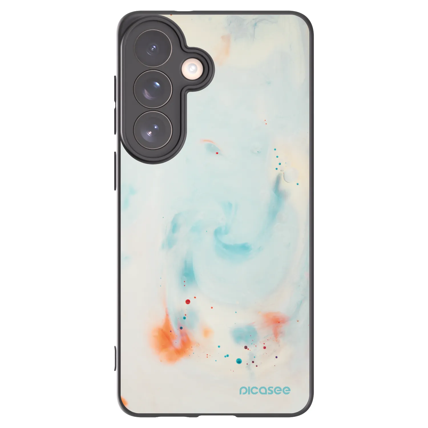 Picasee silikonski črni ovitek za Samsung Galaxy S26+ - Splash