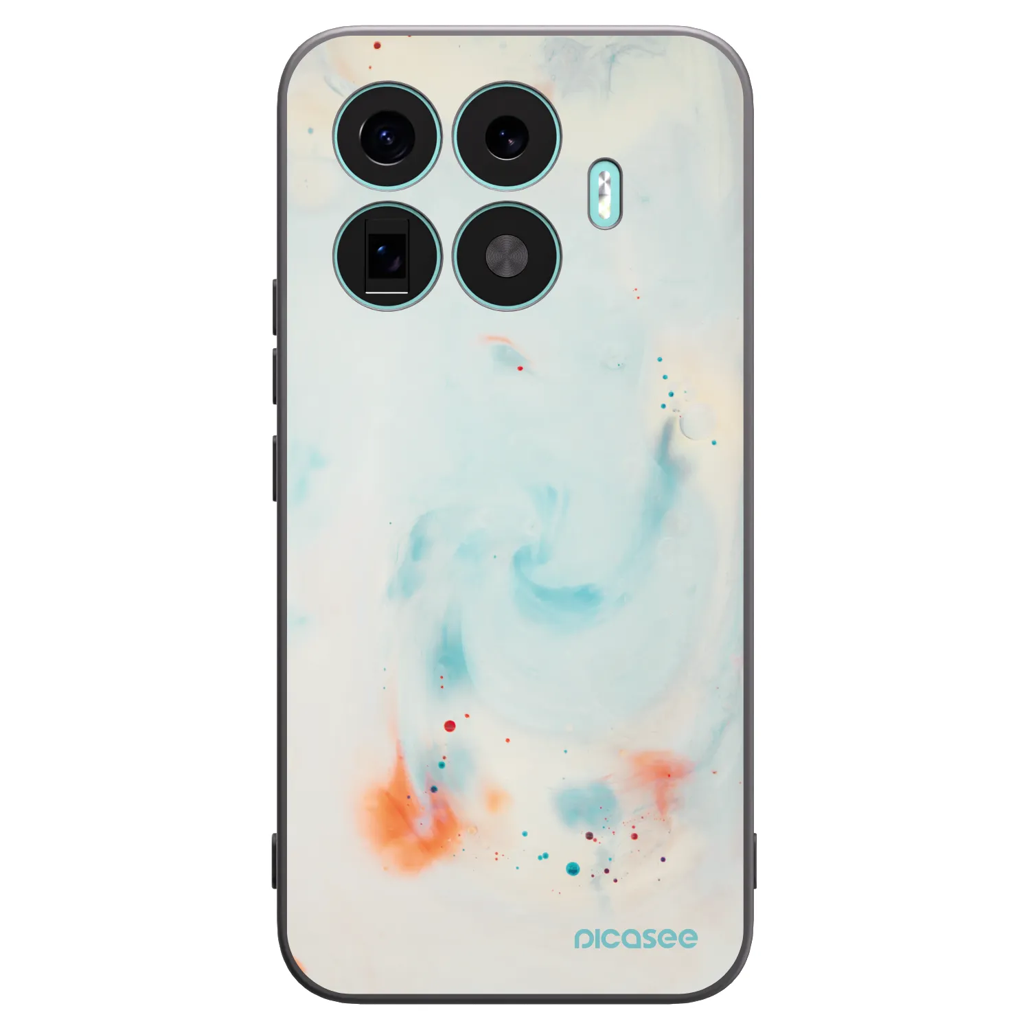 Picasee silikonski črni ovitek za Xiaomi 17T Pro - Splash