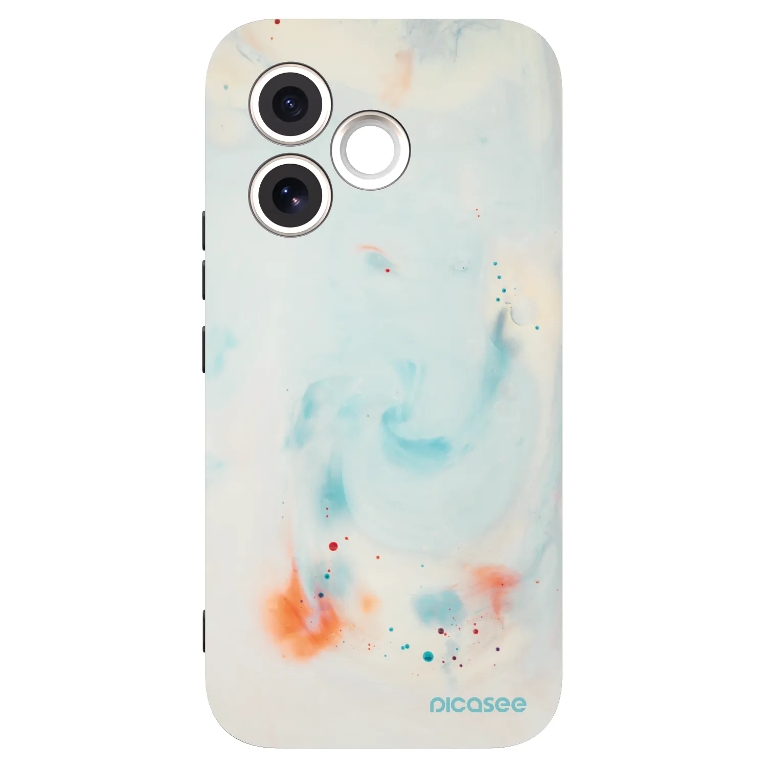 Picasee silikonski črni ovitek za Honor 600 Lite - Splash