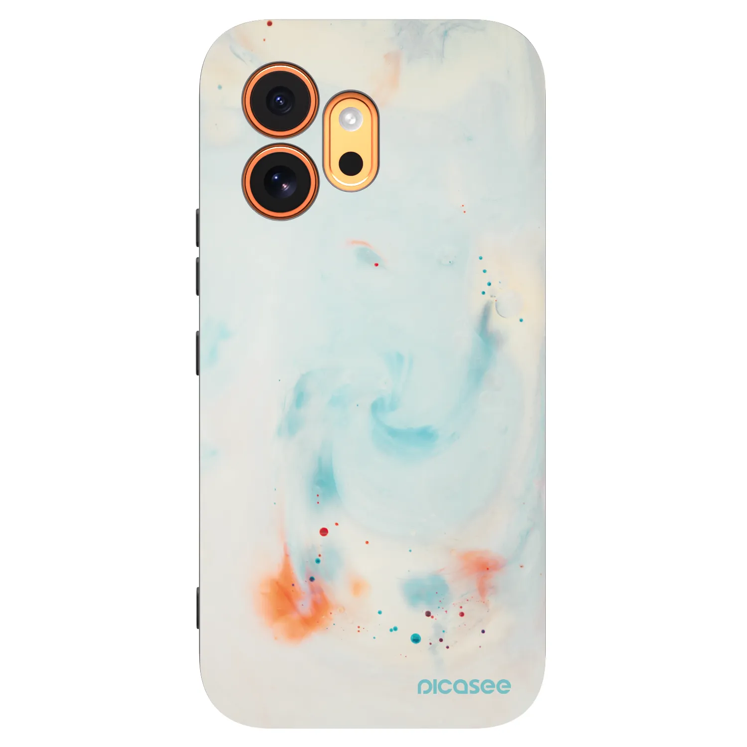 Picasee silikonski črni ovitek za Honor 600 - Splash