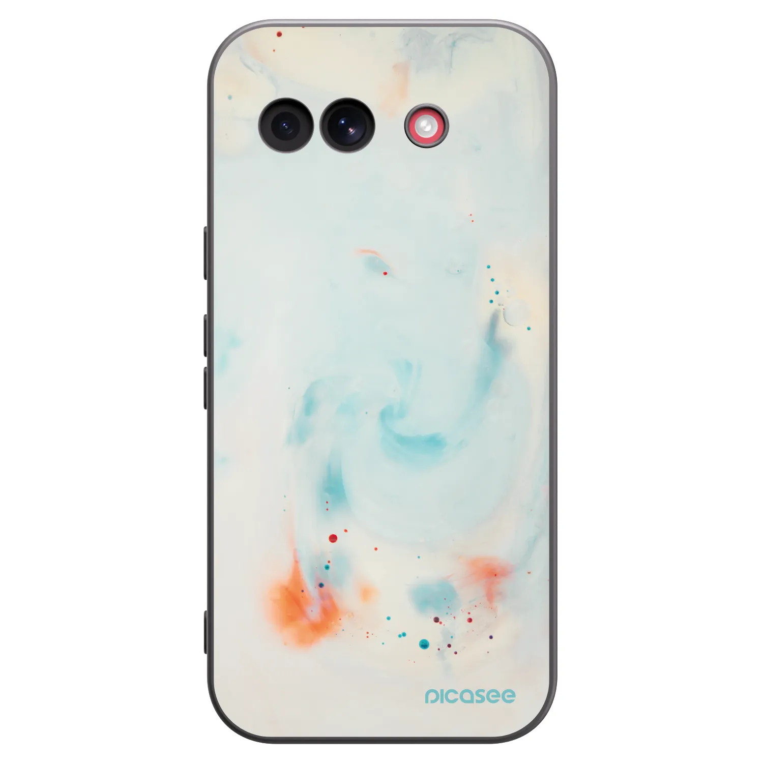 Picasee silikonski črni ovitek za Google Pixel 10a - Splash