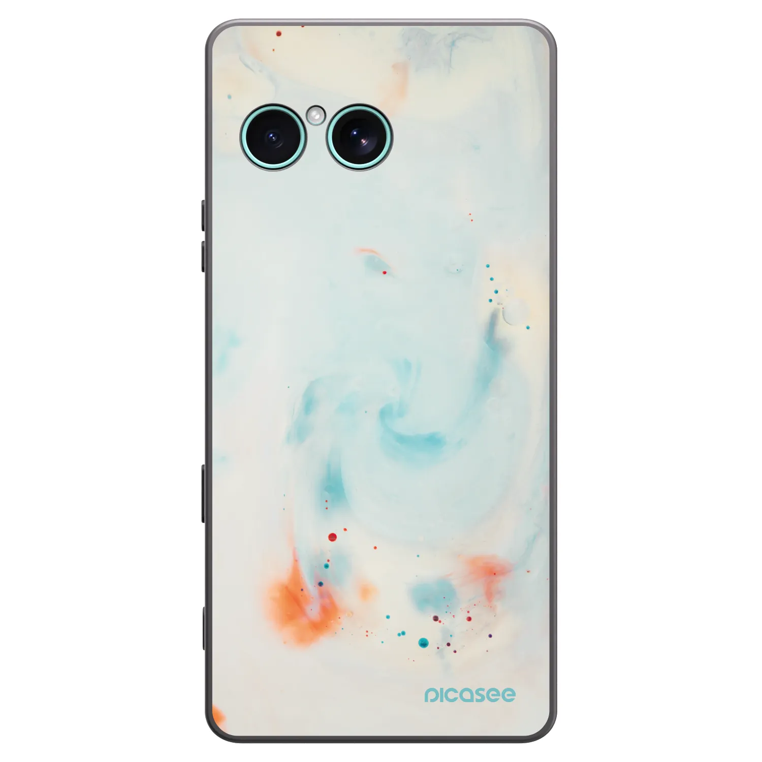 Picasee silikonski črni ovitek za Sony Xperia 10 VII - Splash