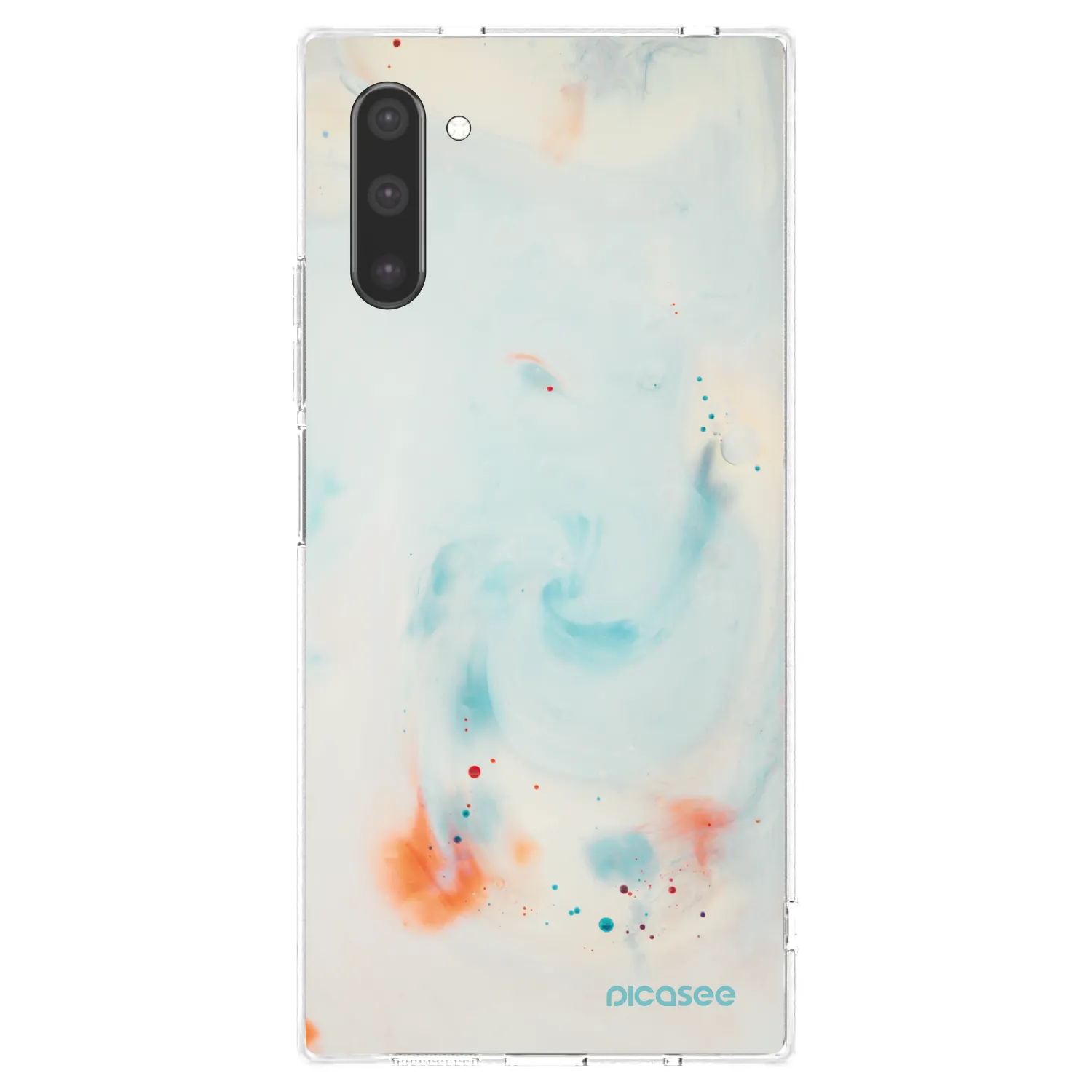 Picasee silikonski prozorni ovitek za Samsung Galaxy Note 10 N970F - Splash