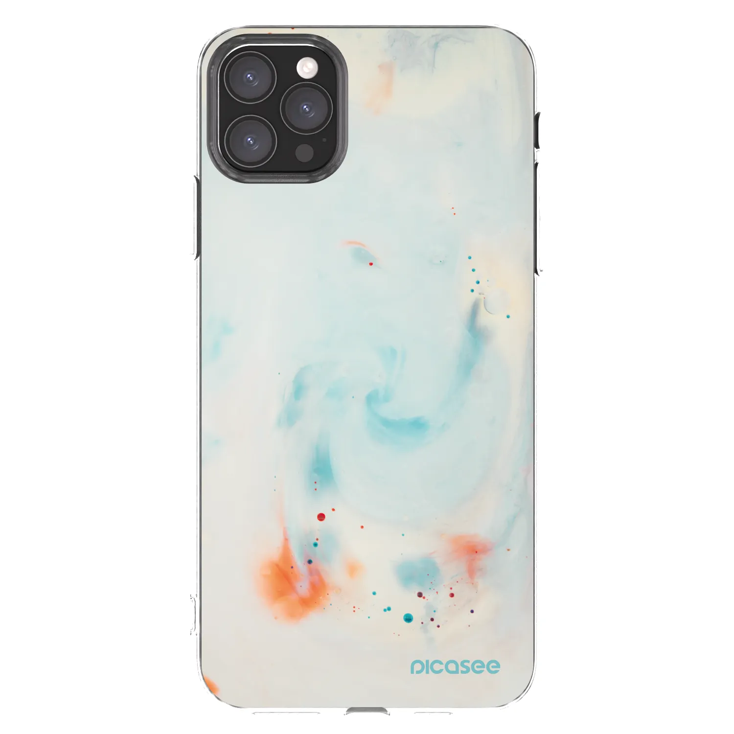 Picasee silikonski prozorni ovitek za Apple iPhone 11 Pro Max - Splash