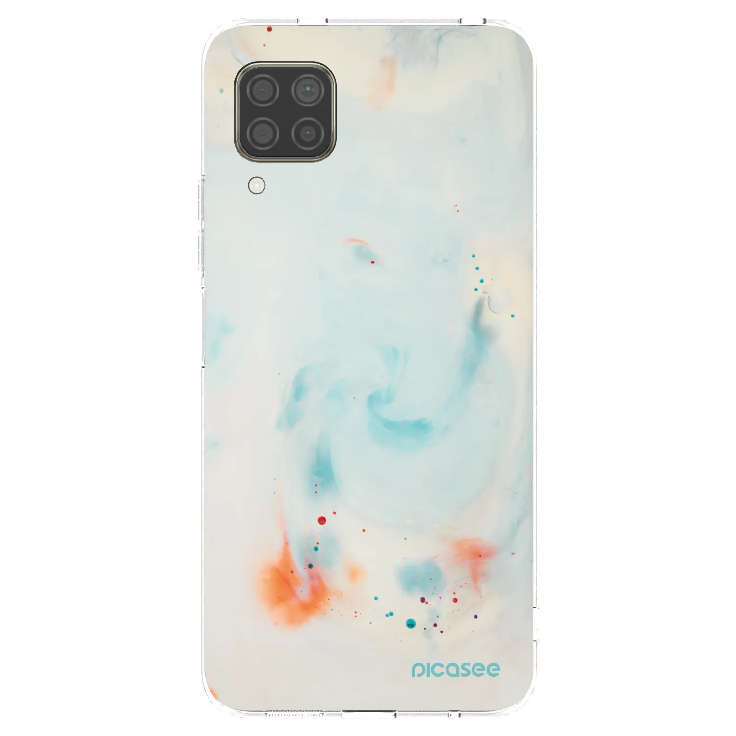 Picasee silikonski prozorni ovitek za Huawei P40 Lite - Splash