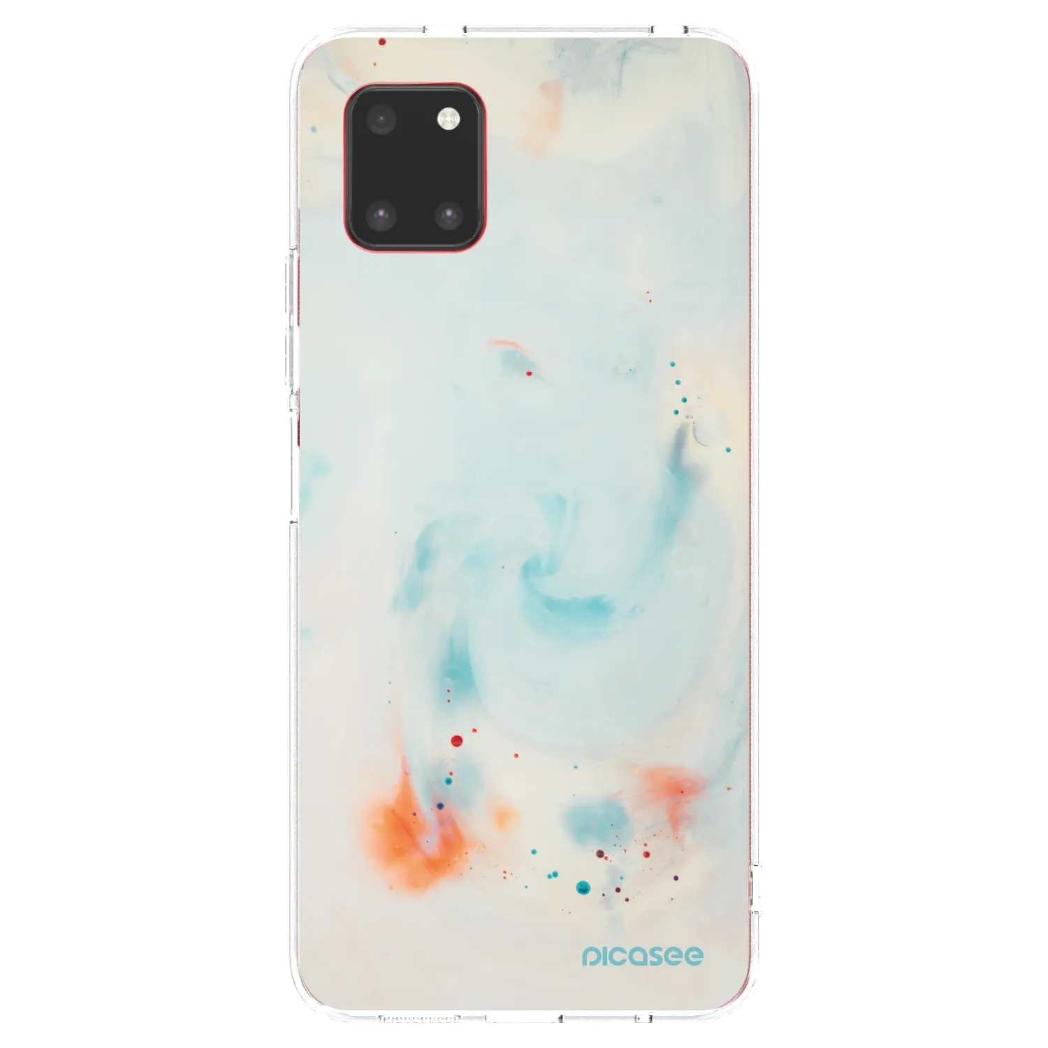 Picasee silikonski prozorni ovitek za Samsung Galaxy Note 10 Lite N770F - Splash