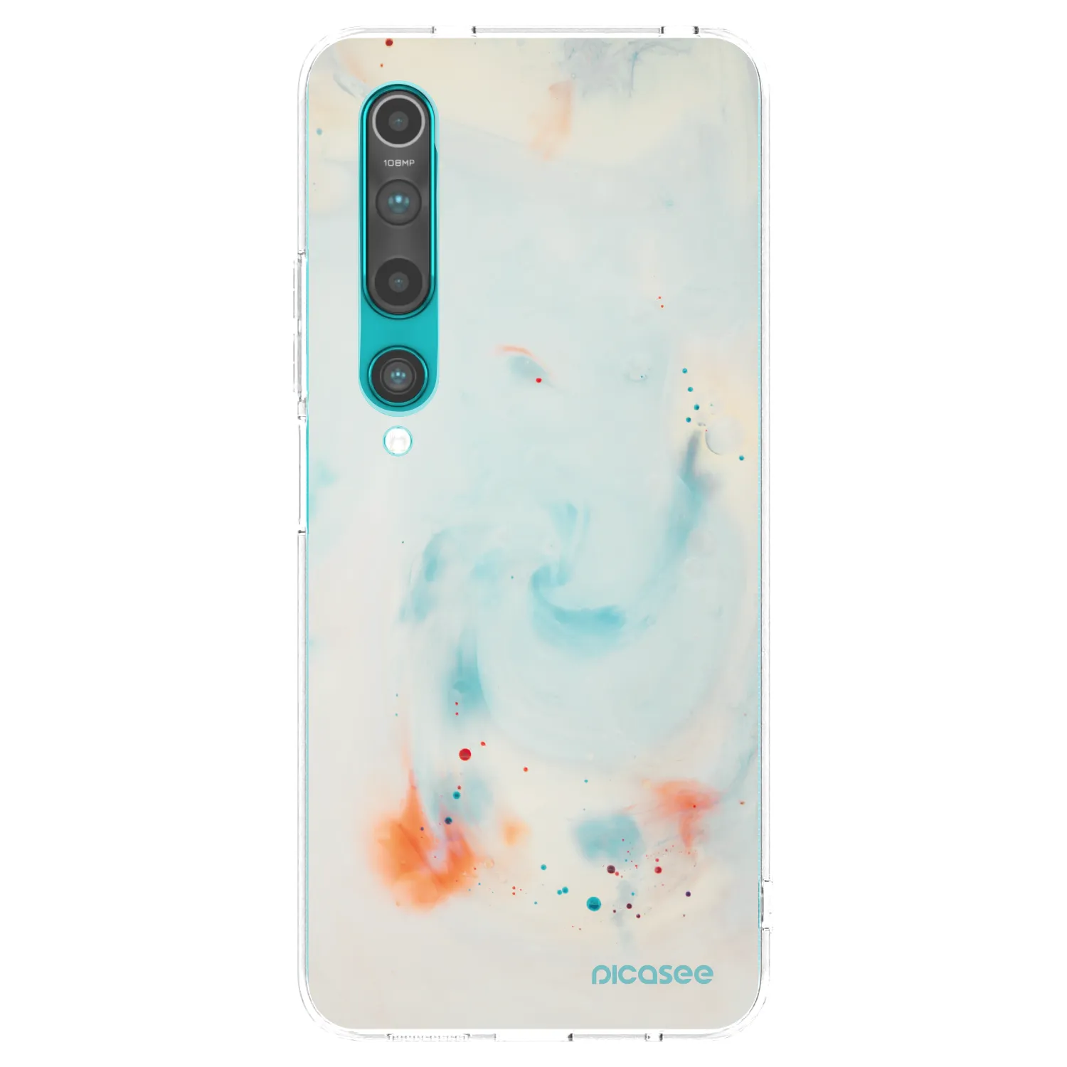 Picasee silikonski prozorni ovitek za Xiaomi Mi 10 - Splash