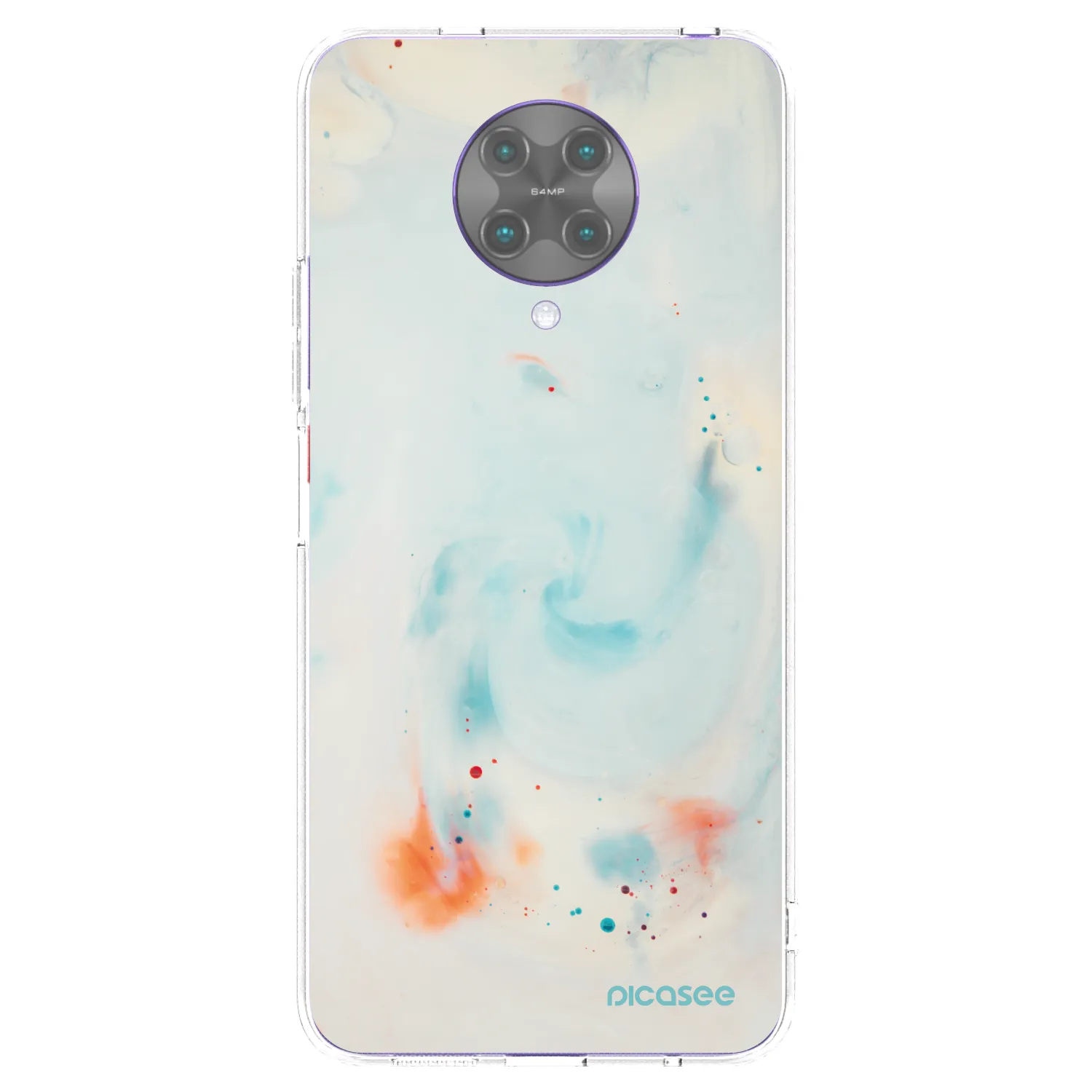 Picasee silikonski prozorni ovitek za Xiaomi Poco F2 Pro - Splash
