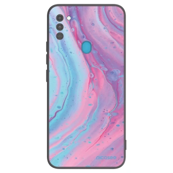 Ovitek za Samsung Galaxy M11 - Pink liquid
