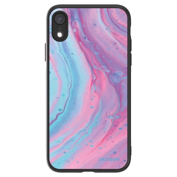 Picasee ULTIMATE CASE za Apple iPhone XR - Pink liquid