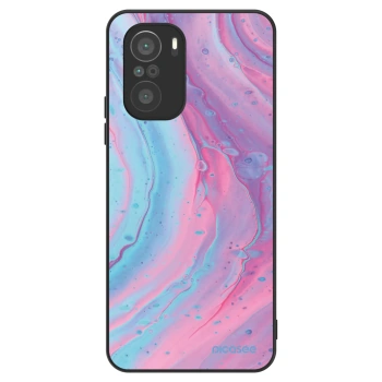 Ovitek za Xiaomi Poco F3 - Pink liquid