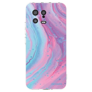 Picasee silikonski prozorni ovitek za Xiaomi 13 - Pink liquid