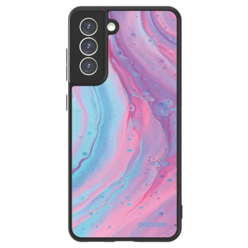 Picasee ULTIMATE CASE PowerShare za Samsung Galaxy S21 FE 5G - Pink liquid