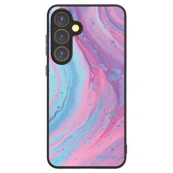 Picasee ULTIMATE CASE PowerShare za Samsung Galaxy S24 FE S721B - Pink liquid