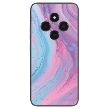 Picasee silikonski črni ovitek za Xiaomi Poco C75 - Pink liquid
