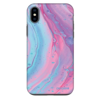 Ovitek za Apple iPhone XS Max - Pink liquid