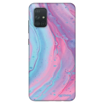 Ovitek za Samsung Galaxy A71 A715F - Pink liquid