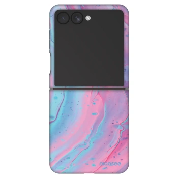 Ovitek za Samsung Galaxy Z Flip7 5G - Pink liquid