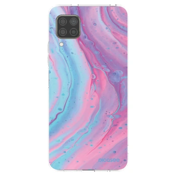 Picasee silikonski prozorni ovitek za Huawei P40 Lite - Pink liquid