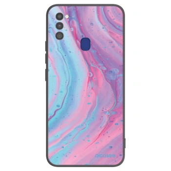 Ovitek za Samsung Galaxy M21 M215F - Pink liquid