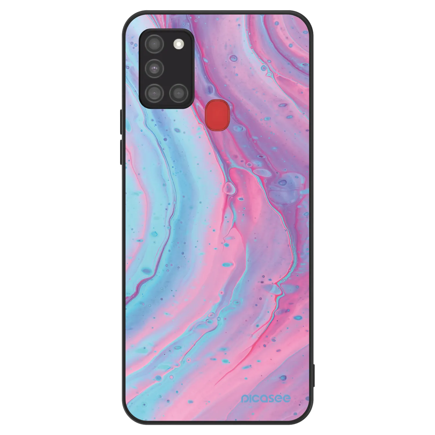 Picasee ULTIMATE CASE za Samsung Galaxy A21s - Pink liquid