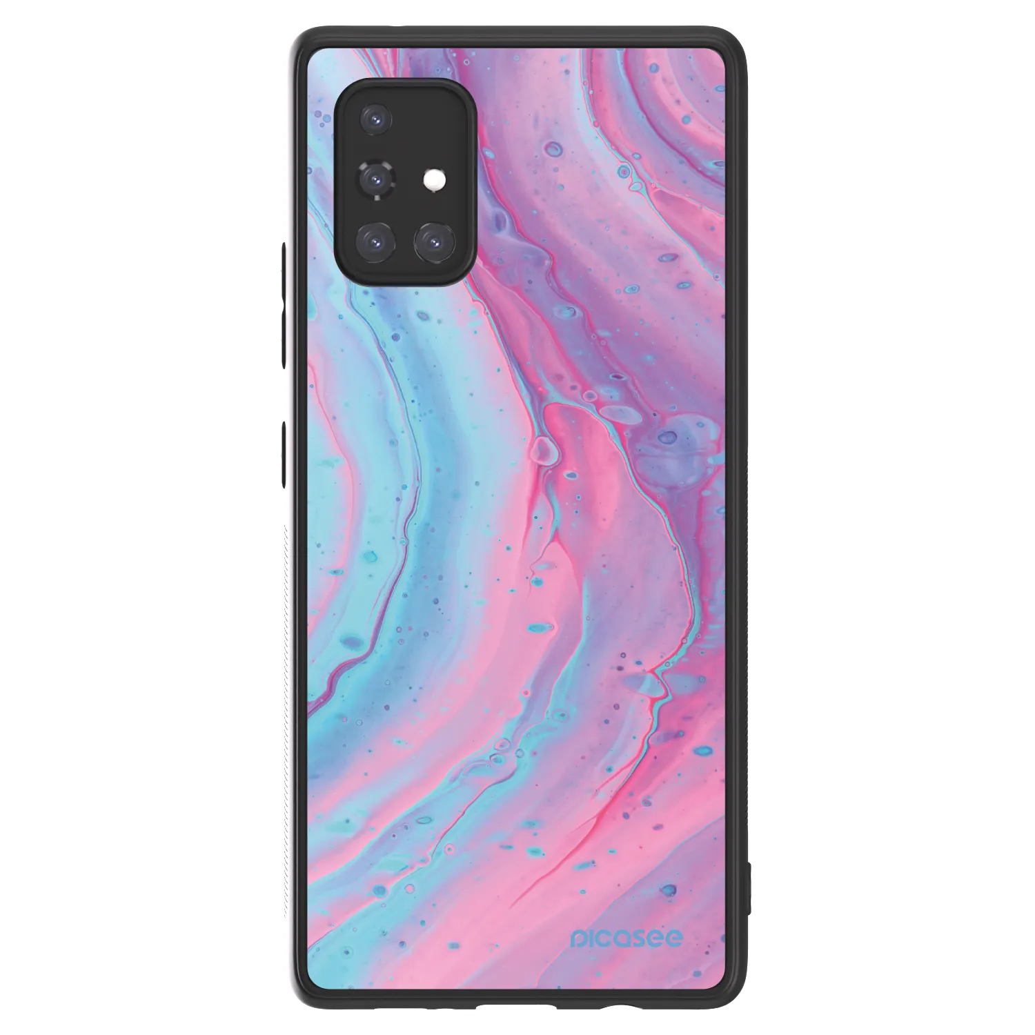 Picasee ULTIMATE CASE za Samsung Galaxy A71 A715F - Pink liquid