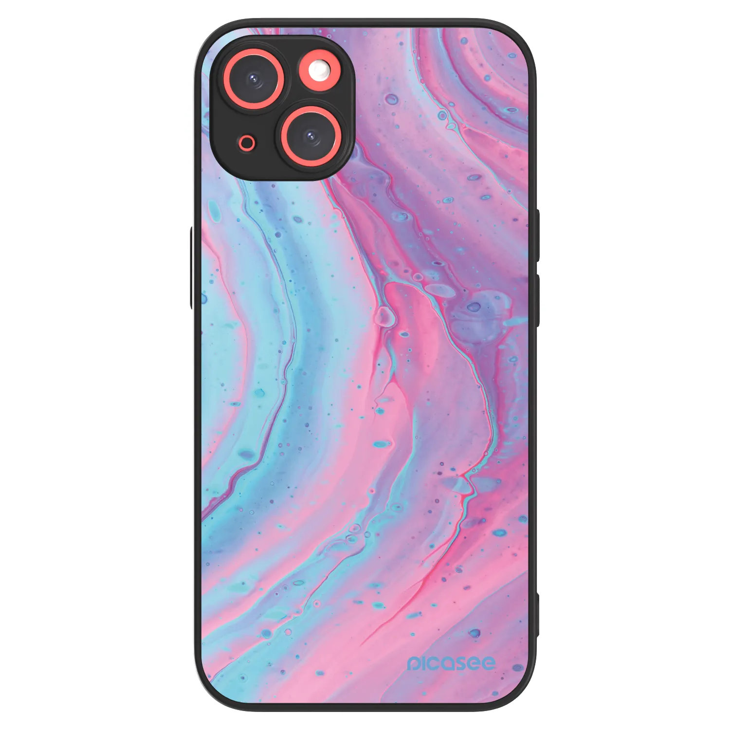 Picasee ULTIMATE CASE za Apple iPhone 13 - Pink liquid