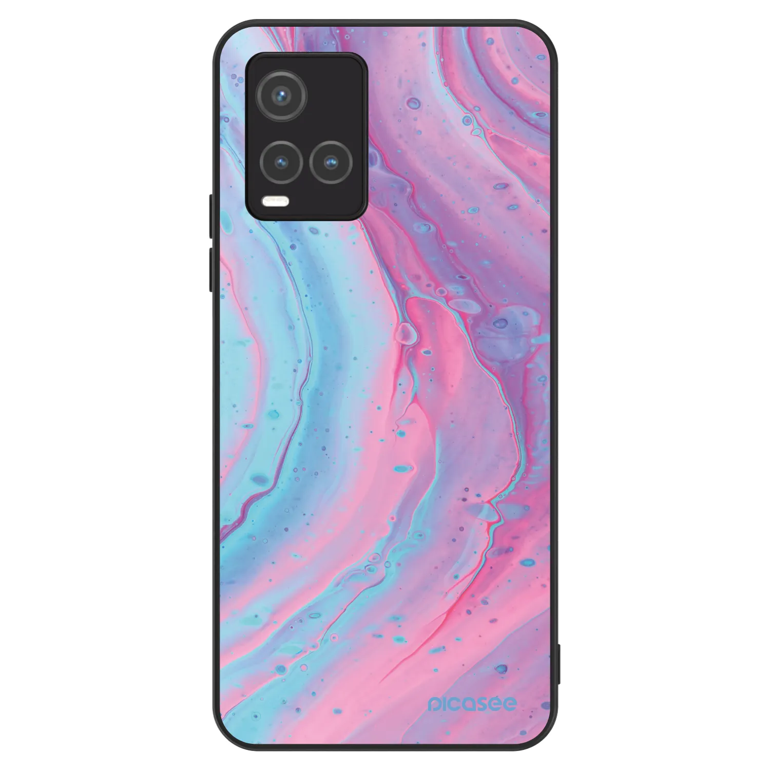 Picasee ULTIMATE CASE za Vivo Y33s - Pink liquid