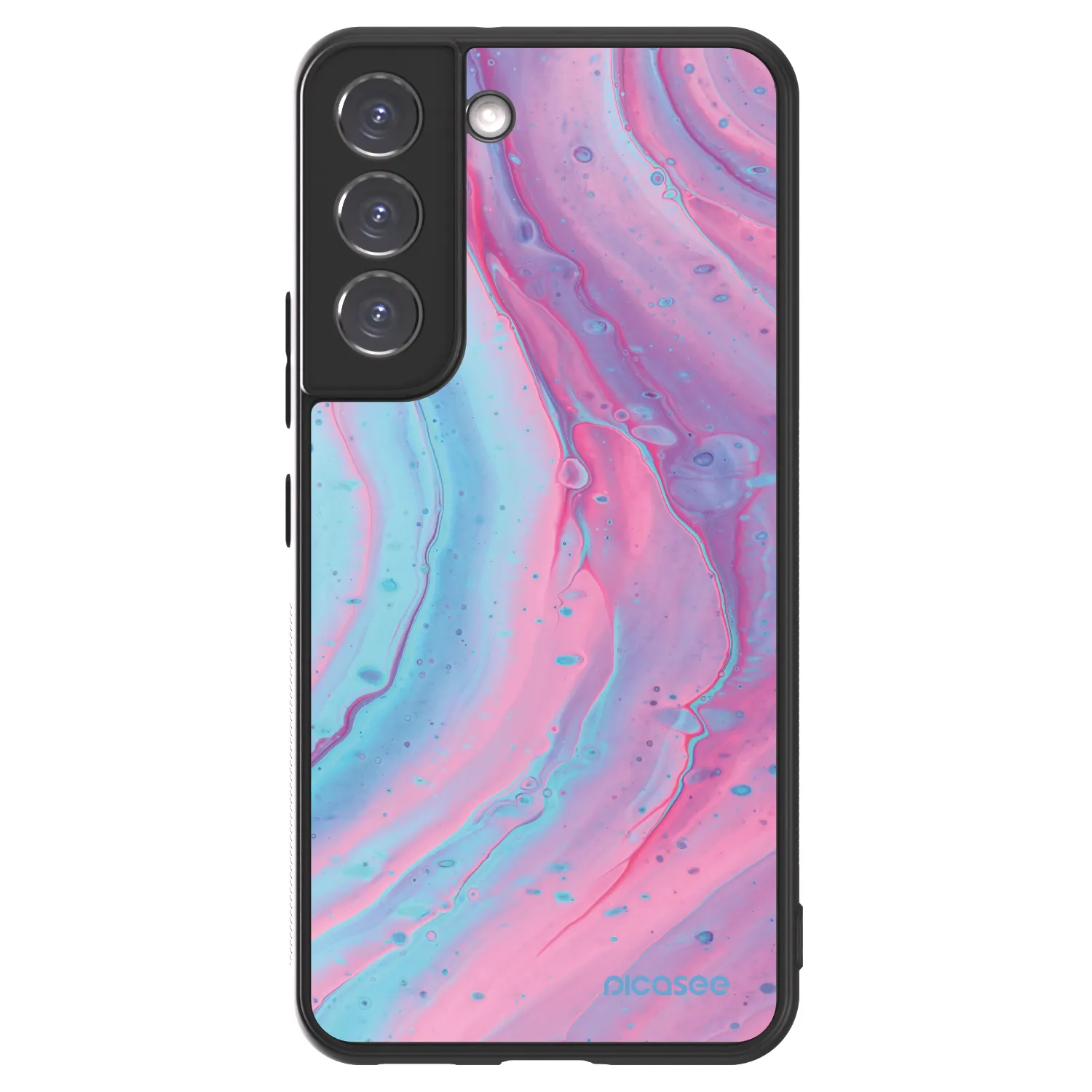 Picasee ULTIMATE CASE PowerShare za Samsung Galaxy S22 5G - Pink liquid