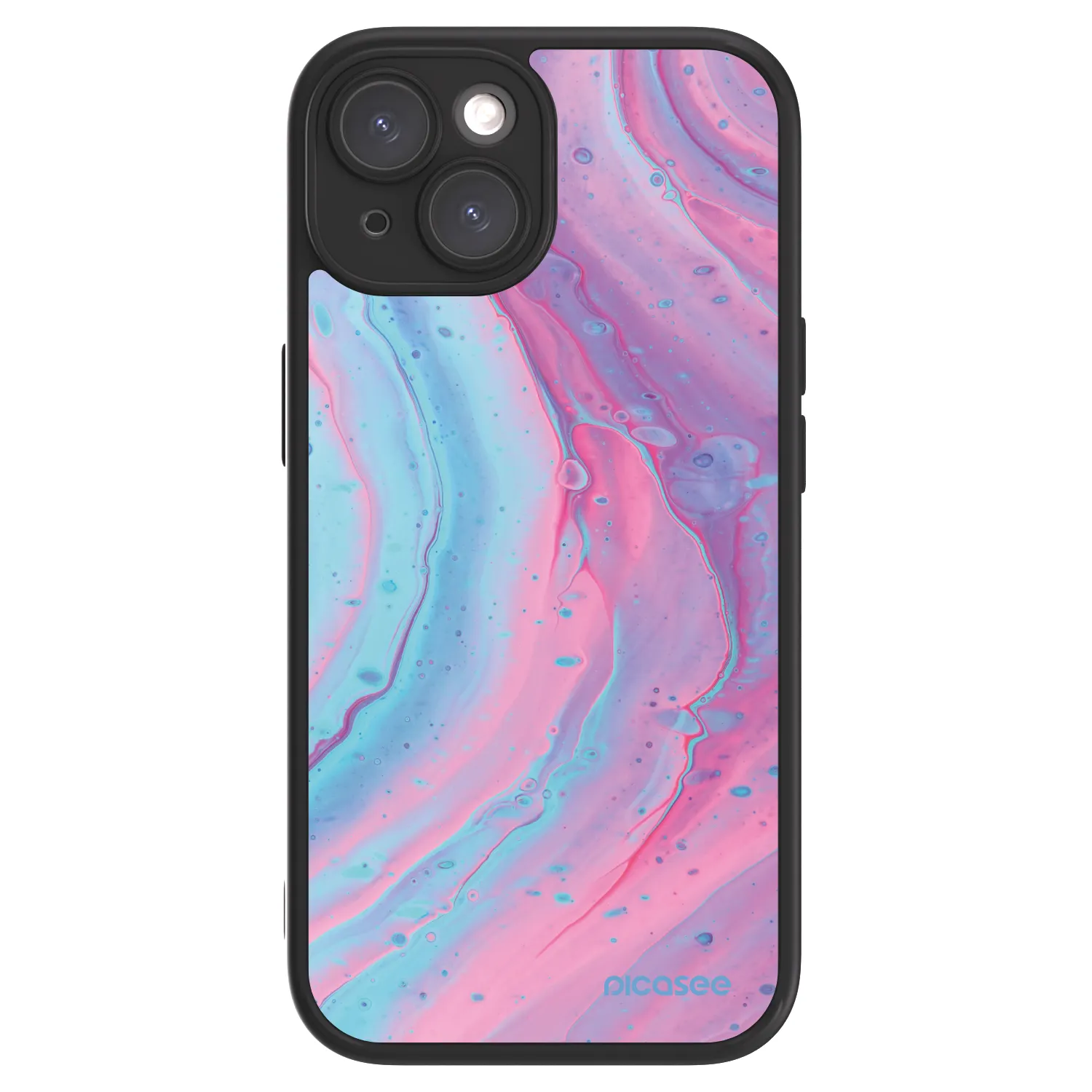 Picasee ULTIMATE CASE za Apple iPhone 15 - Pink liquid