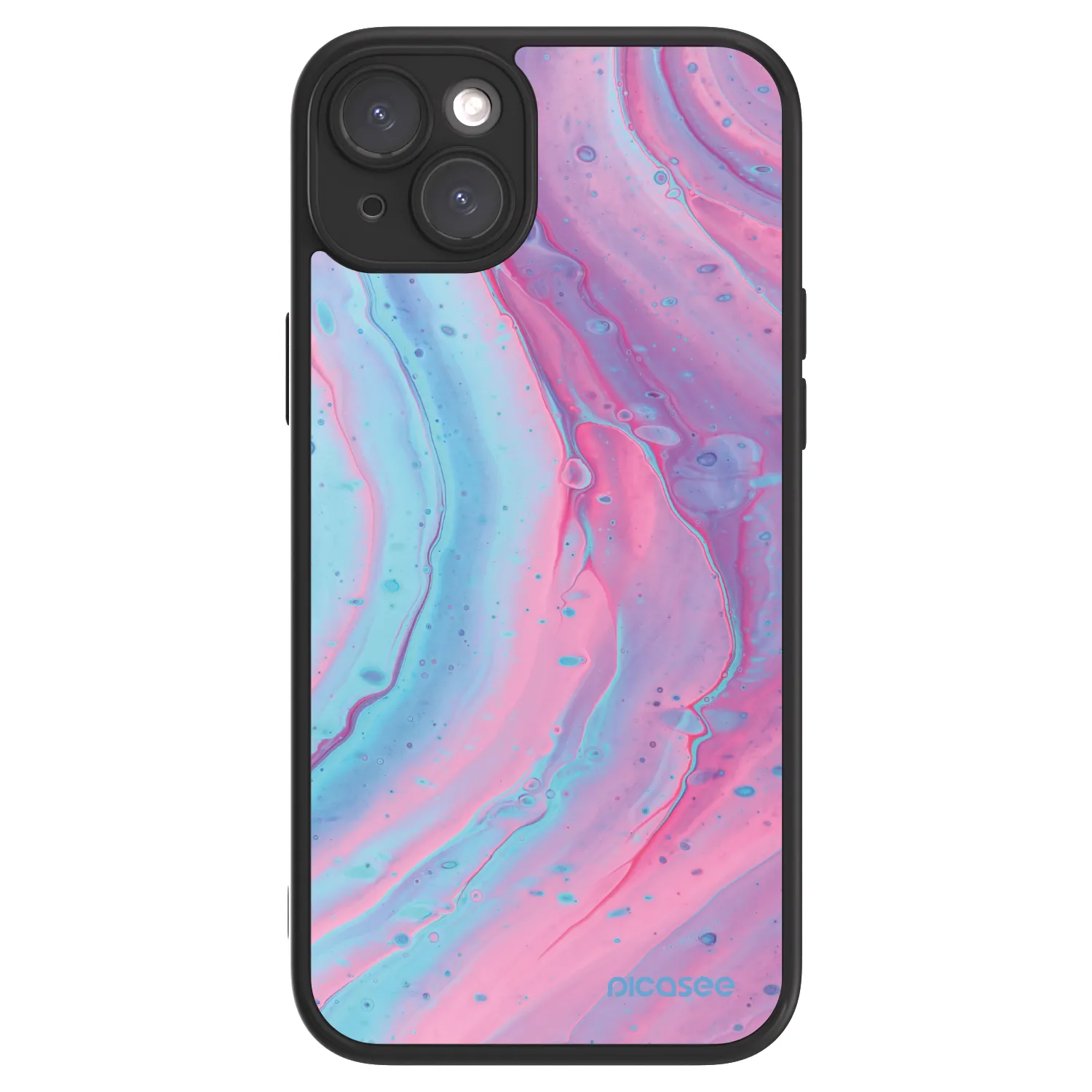 Picasee ULTIMATE CASE MagSafe za Apple iPhone 15 Plus - Pink liquid