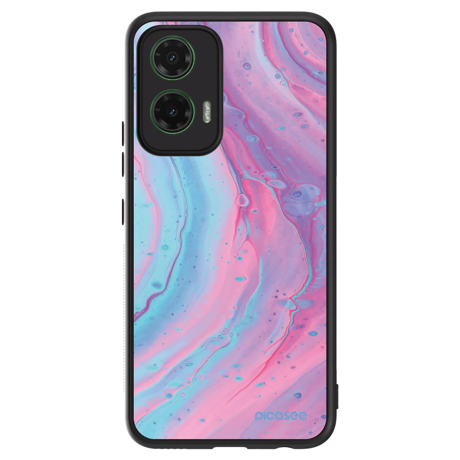 Picasee ULTIMATE CASE za Motorola Moto G35 5G - Pink liquid