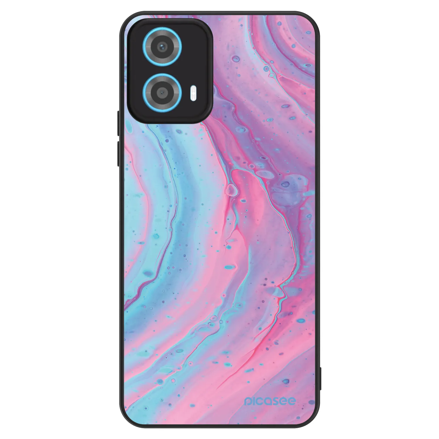 Picasee ULTIMATE CASE za Motorola Moto G34 5G - Pink liquid