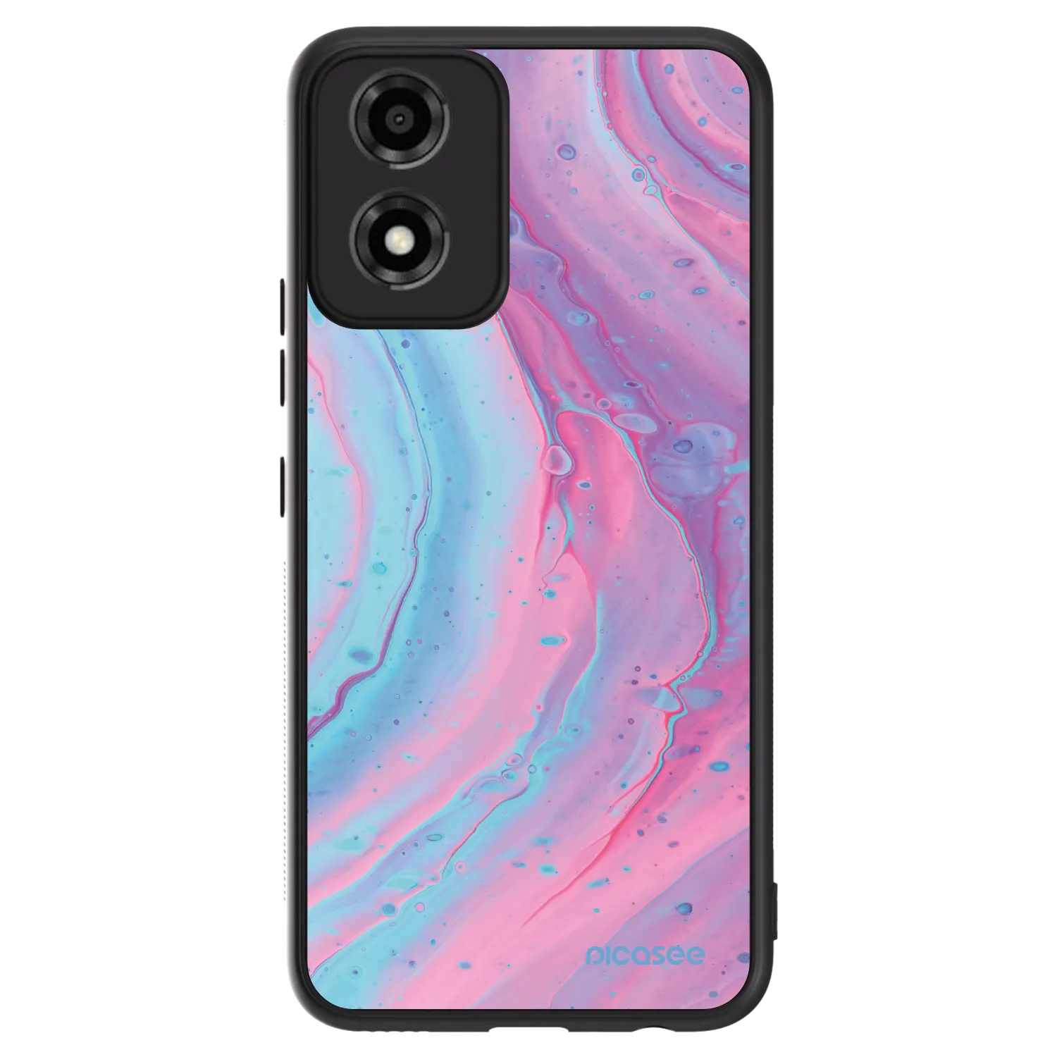 Picasee ULTIMATE CASE za Motorola Moto E14 - Pink liquid