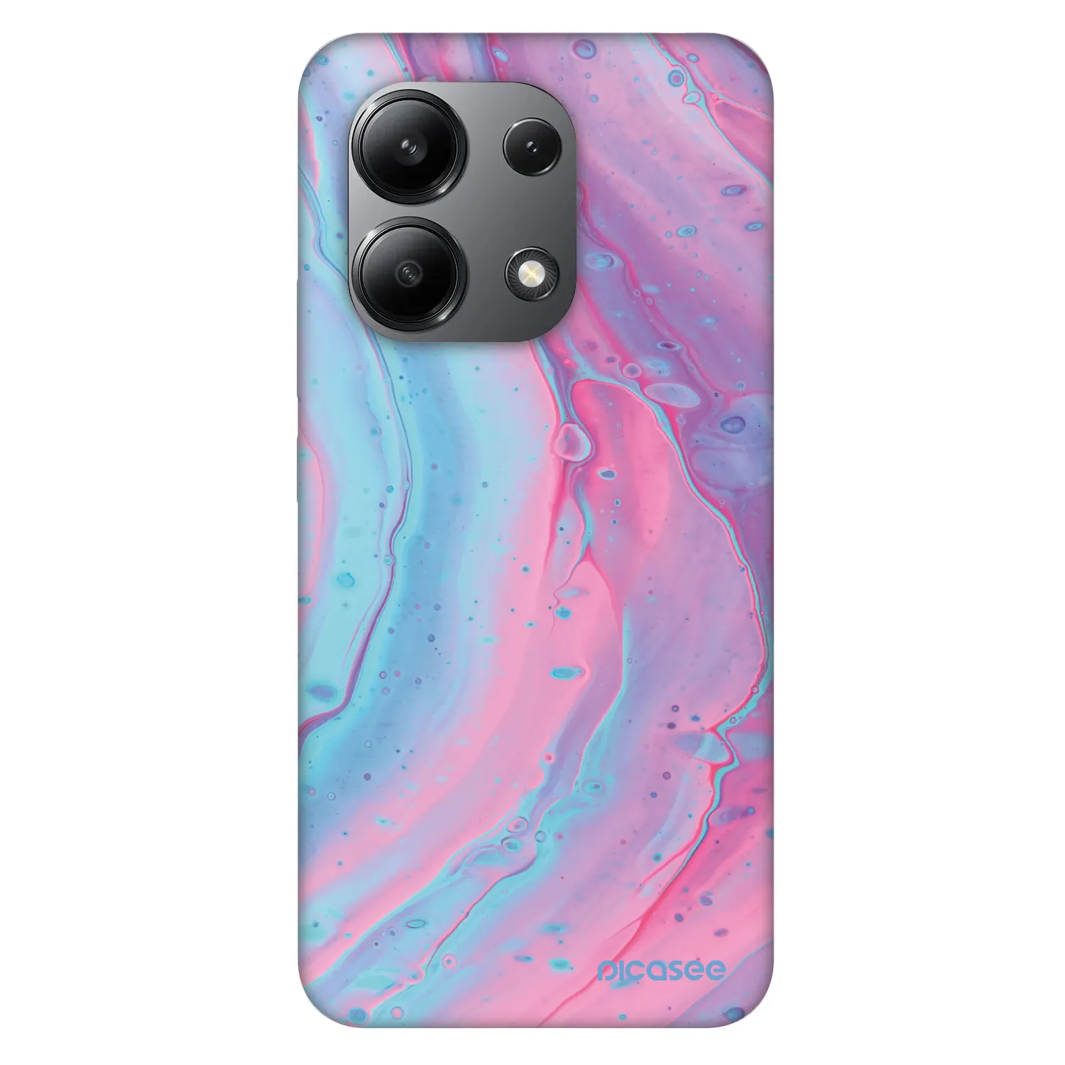 Picasee Fashion Case za Xiaomi Redmi Note 13 4G - Pink liquid