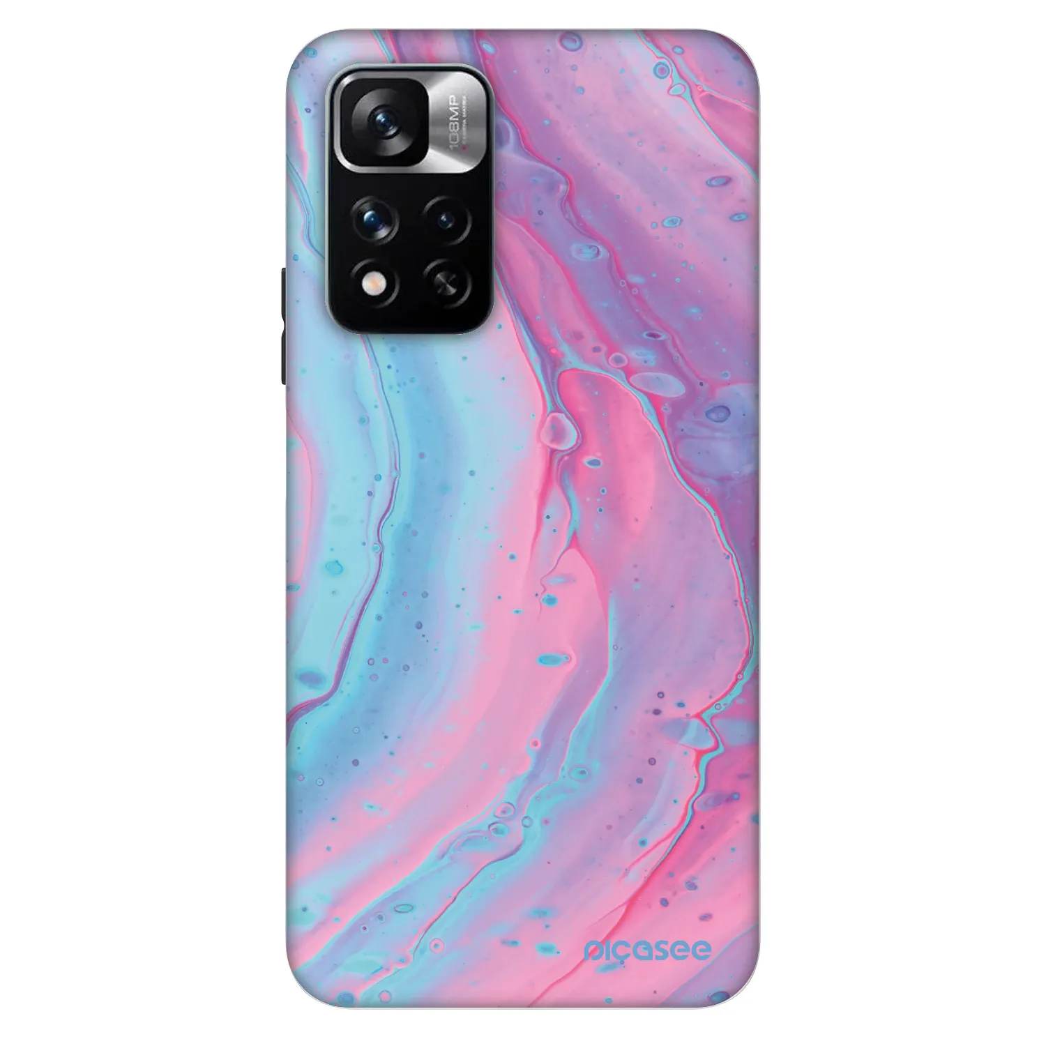 Picasee Fashion Case za Xiaomi Redmi Note 11 Pro - Pink liquid