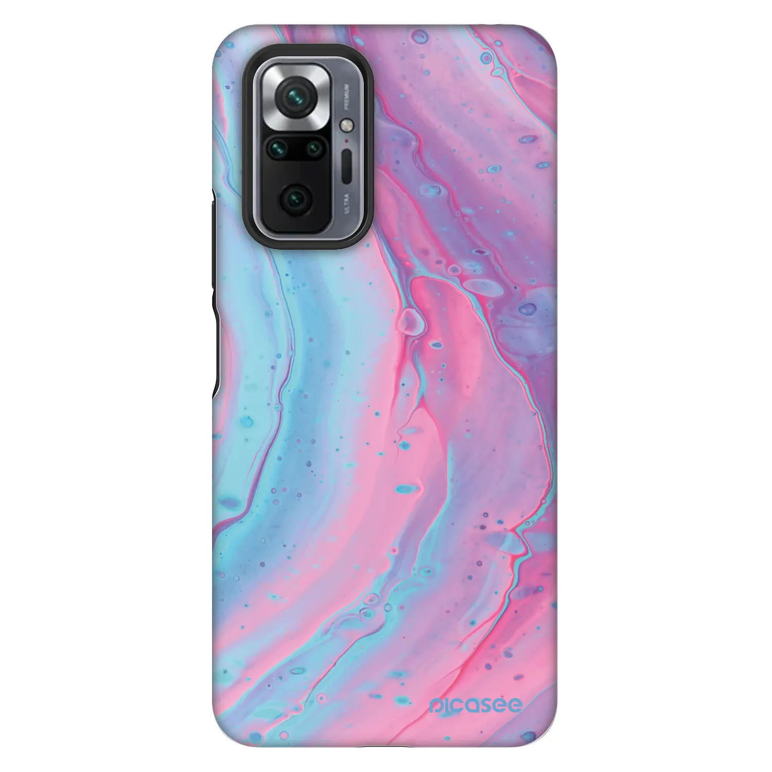 Picasee Fashion Case za Xiaomi Redmi Note 10 Pro - Pink liquid