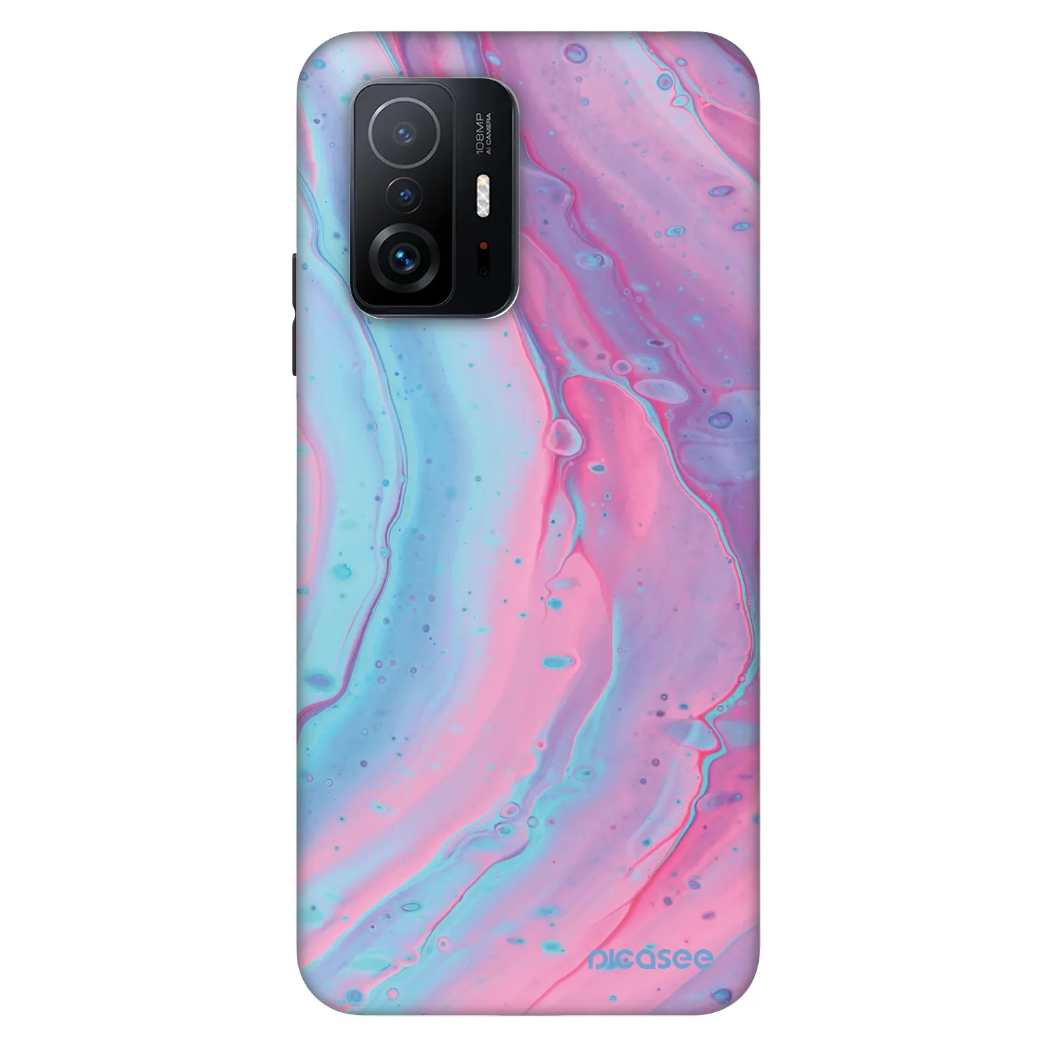 Picasee Fashion Case za Xiaomi 11T Pro - Pink liquid