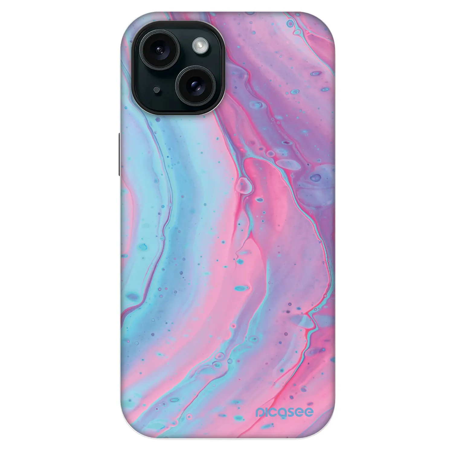 Picasee Fashion Case MagSafe za Apple iPhone 13 - Pink liquid