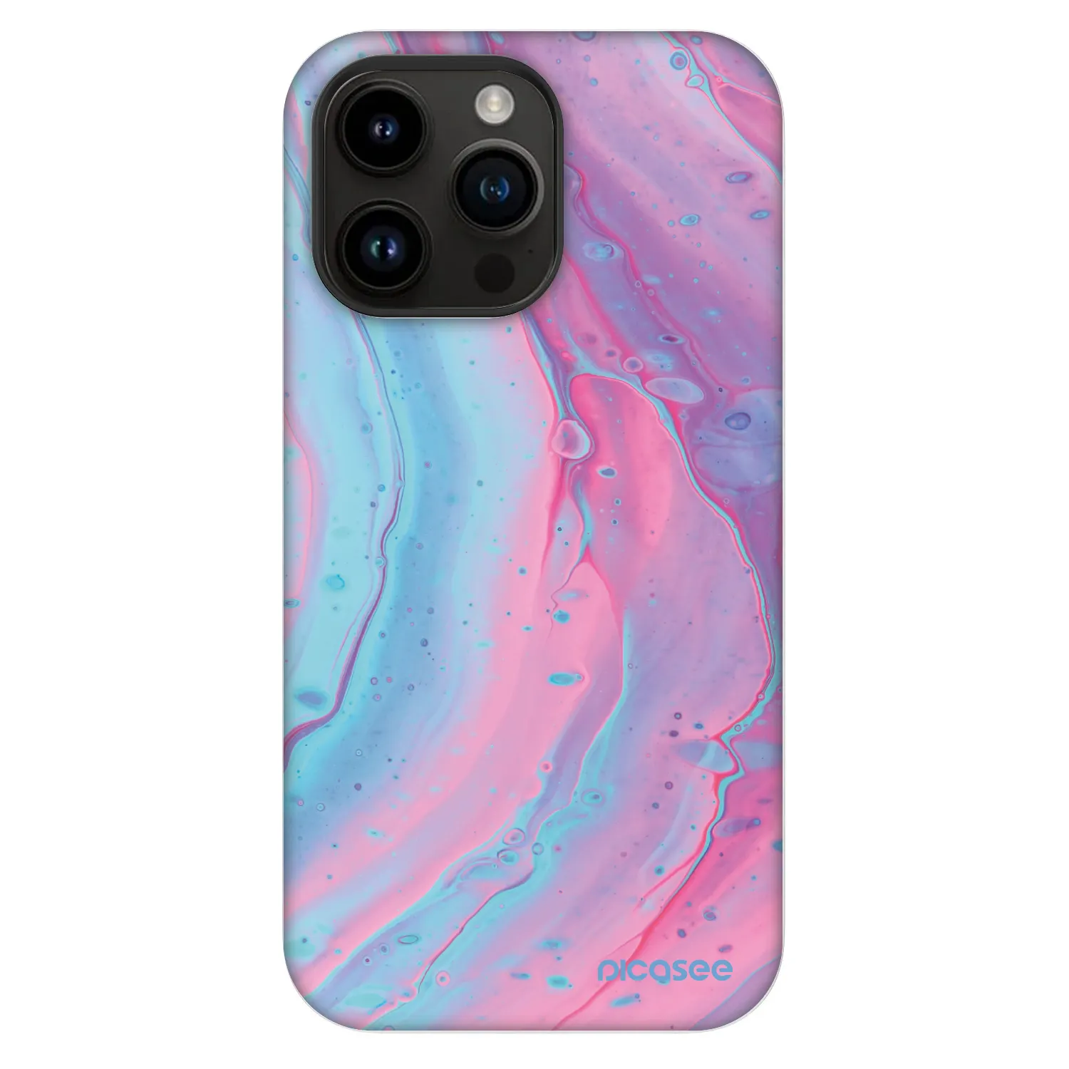 Picasee Fashion Case MagSafe za Apple iPhone 14 Pro Max - Pink liquid