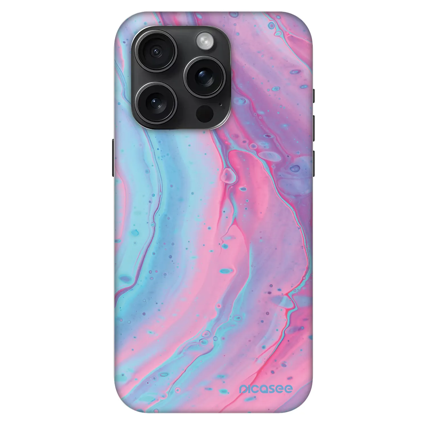 Picasee Fashion Case MagSafe za Apple iPhone 15 Pro - Pink liquid