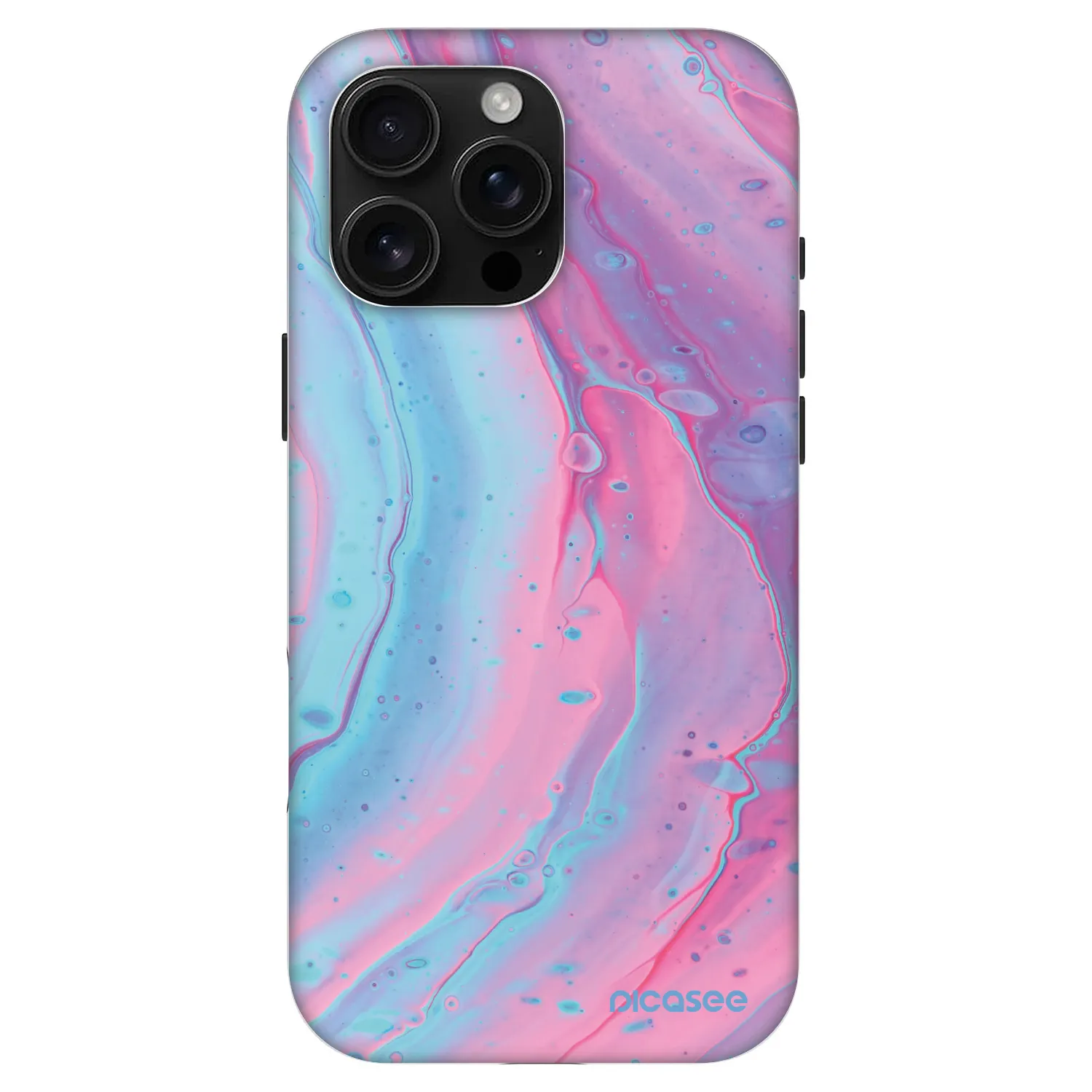 Picasee Fashion Case MagSafe za Apple iPhone 16 Pro Max - Pink liquid