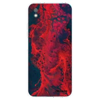 Picasee silikonski črni ovitek za Xiaomi Redmi 9A - Organic red