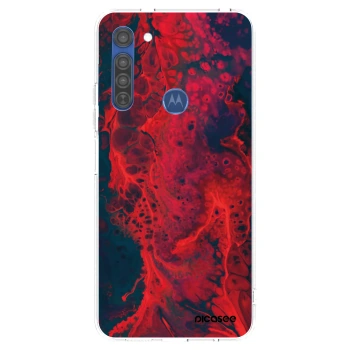 Ovitek za Motorola Moto G8 - Organic red