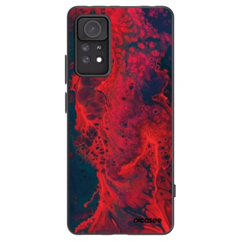 Picasee silikonski črni ovitek za Xiaomi Redmi Note 11 Pro 5G - Organic red