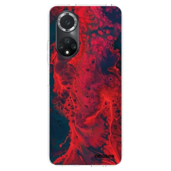 Picasee silikonski prozorni ovitek za Huawei Nova 9 SE - Organic red